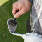 ORIGINAL MINI GOLF BRUSH WITH RETRACTABLE BELT CLIP