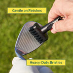 ORIGINAL MINI GOLF BRUSH WITH RETRACTABLE BELT CLIP