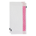 NORTH SCOTTSDALE 'THE LEAF' NEON PINK STRIPES medium caddy towel