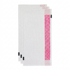 NORTH SCOTTSDALE 'THE LEAF' NEON PINK STRIPES medium caddy towel