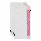 NORTH SCOTTSDALE 'THE LEAF' NEON PINK STRIPES medium caddy towel