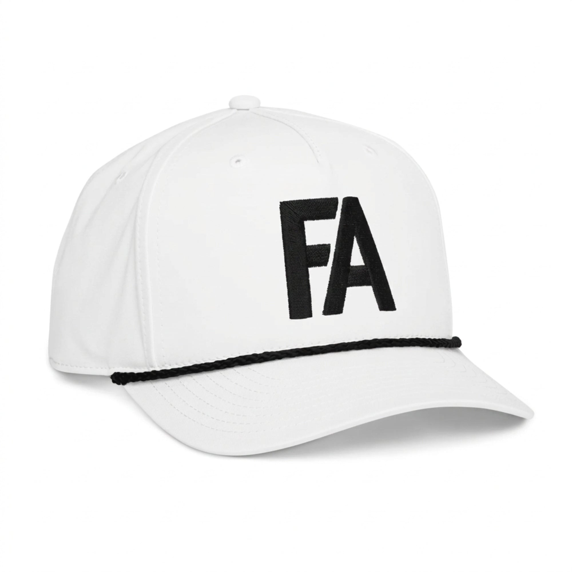 af fish hook monogram cap Trucker Baseball Hat Grab a trucker and join the club! Free Agent Monogram Rope