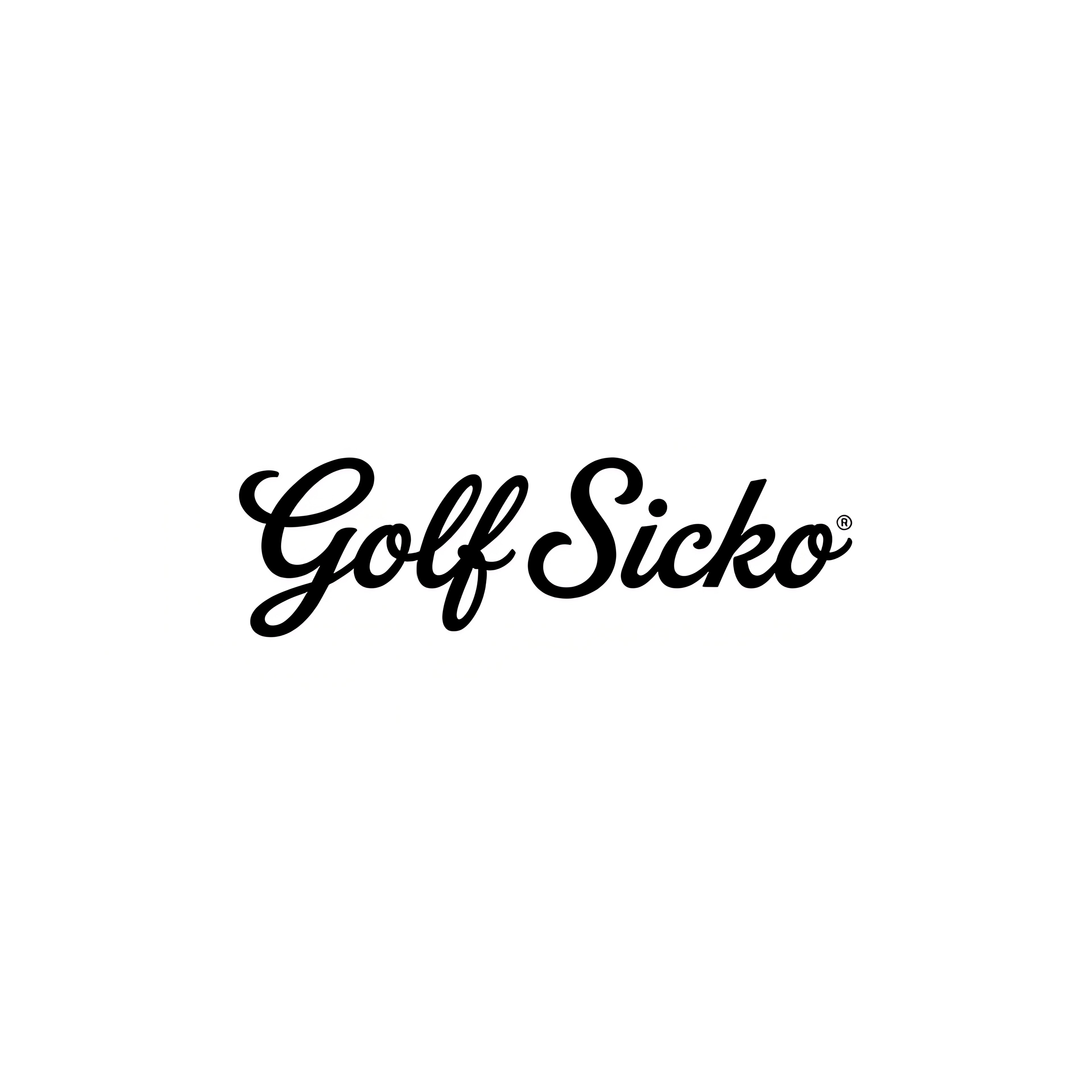 Golf Sicko Script logo