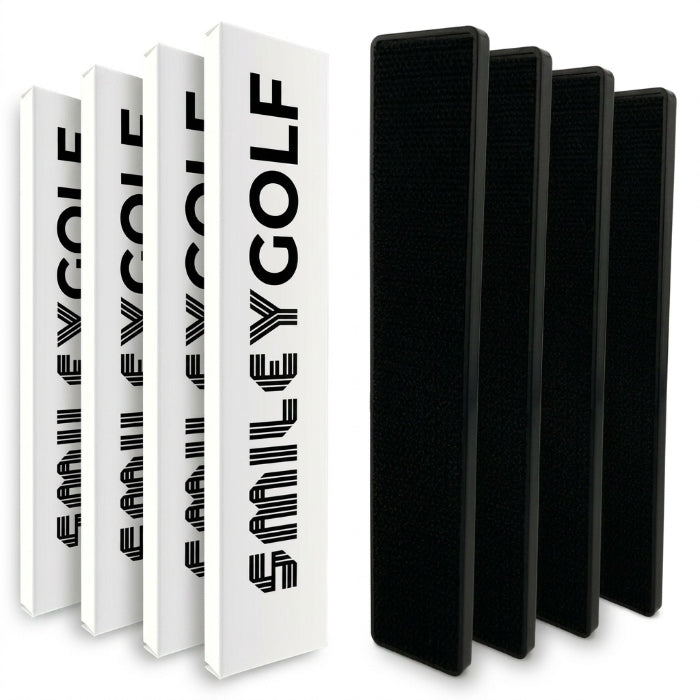 THE SMILEY PORTABLE MAGNETIC GLOVE HOLDER FOR GOLF CARTS (glove not included)