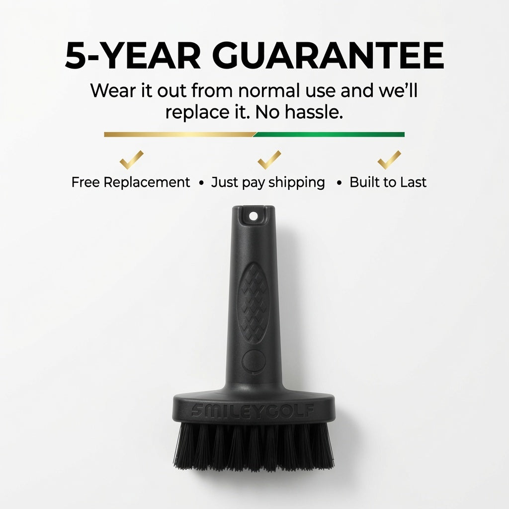 SMILEY POCKET MINI GOLF BRUSH
