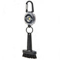 MINI GOLF BRUSH with CLEAR KEY-BACK© SIDEKICK BELT CLIP