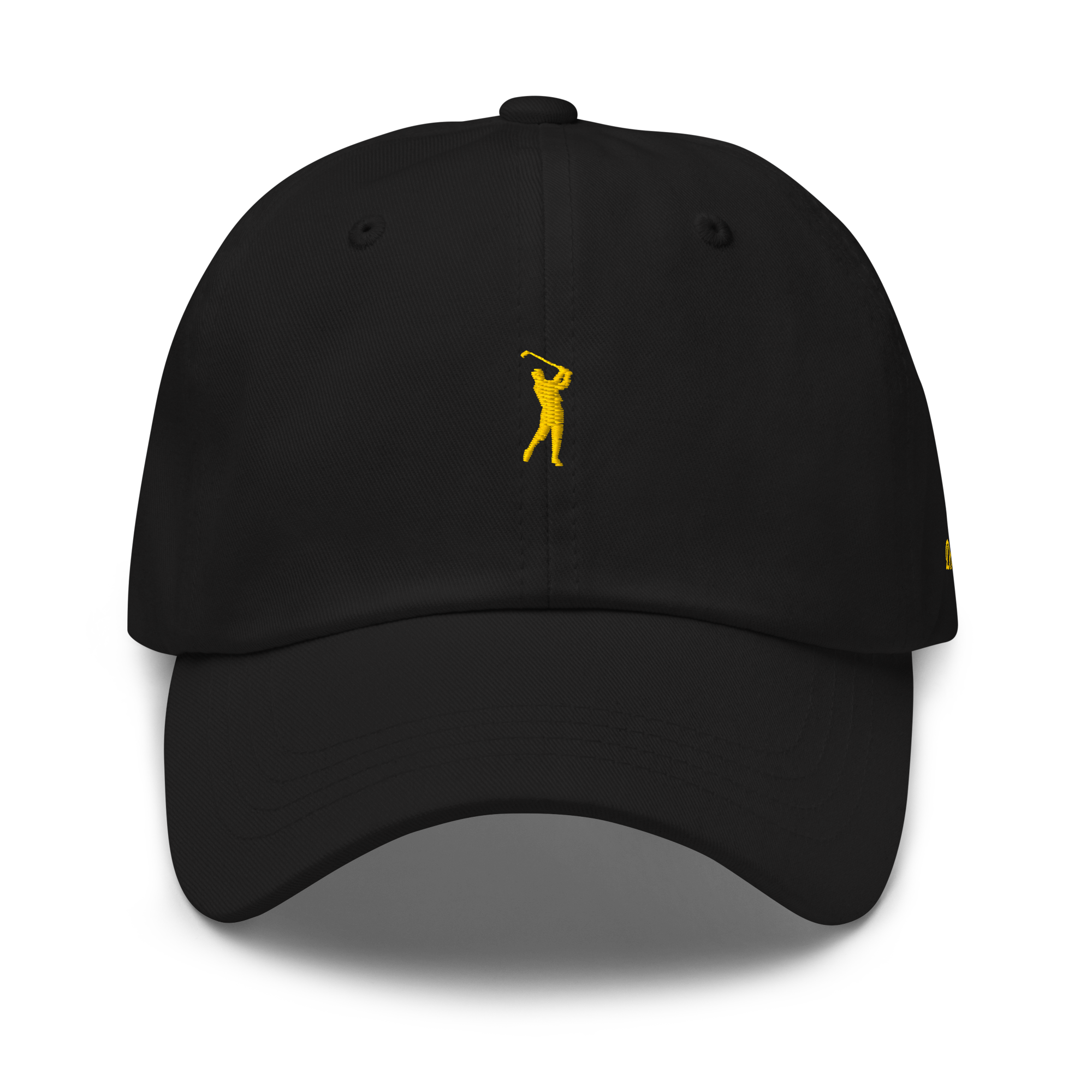 GOLD CLASSIC GOLFER on cotton hat - Khaki