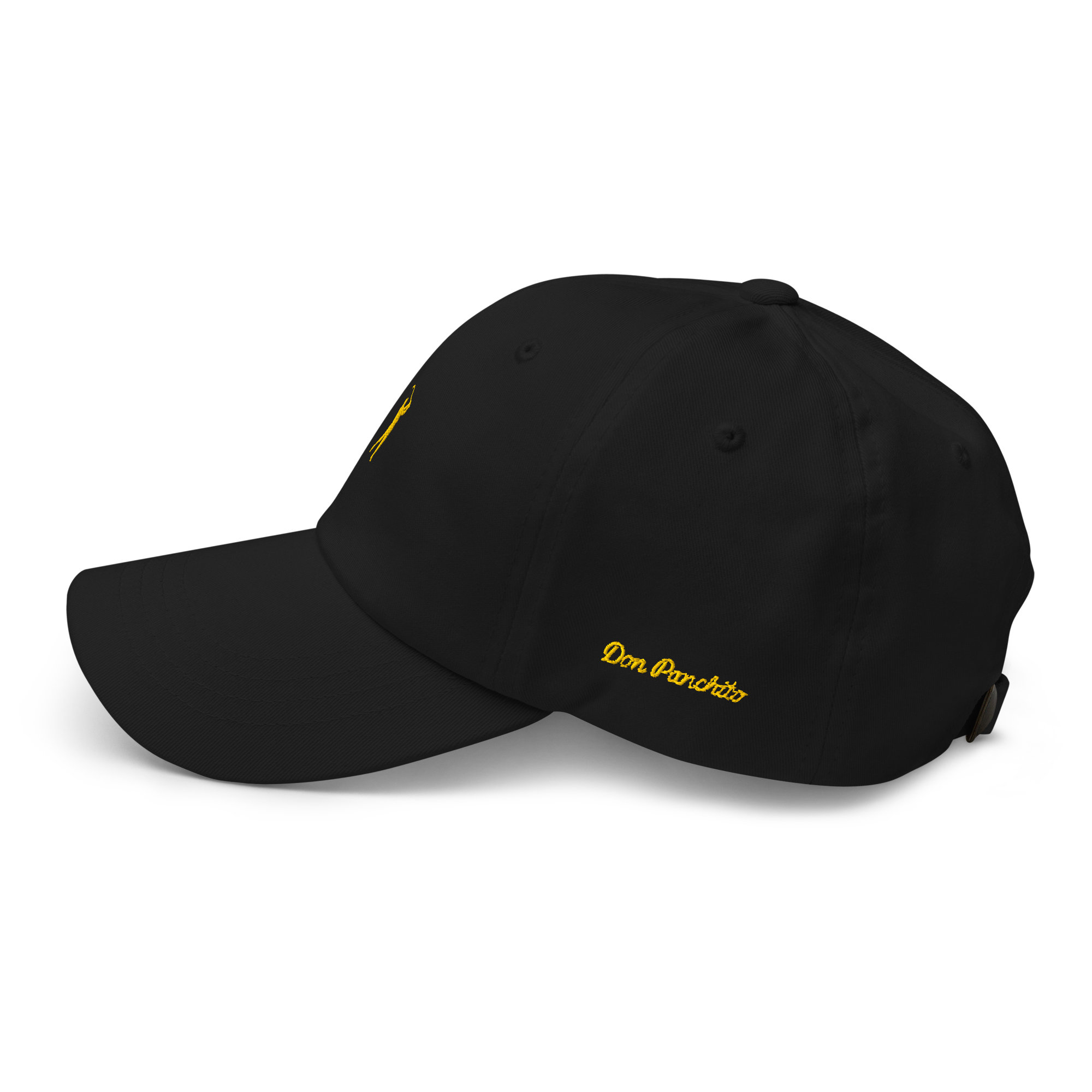 GOLD CLASSIC GOLFER on cotton hat - Dark Green