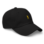 GOLD CLASSIC GOLFER on cotton hat - Dark Green