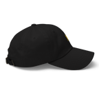 GOLD CLASSIC GOLFER on cotton hat - White
