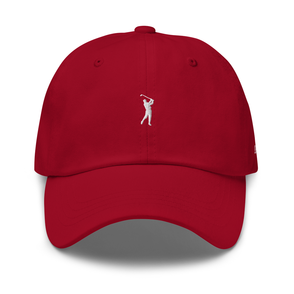 CLASSIC GOLFER on cotton hat - Dark Grey