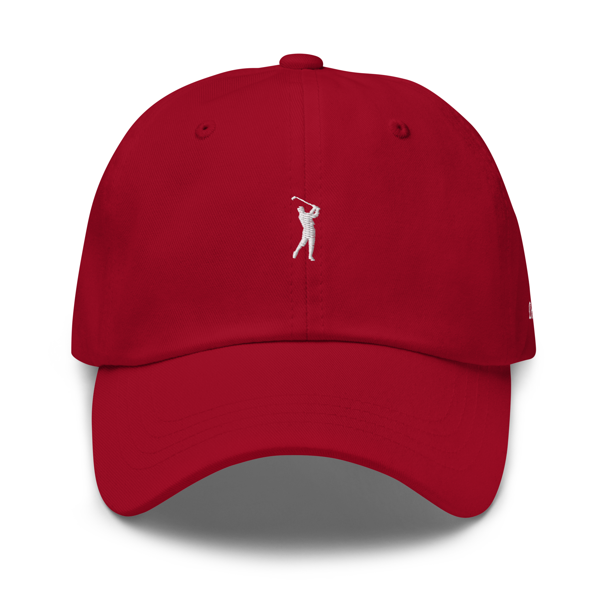 CLASSIC GOLFER on cotton hat - Black