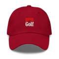 GOLF ADDICTION cotton hat - Sunday Red