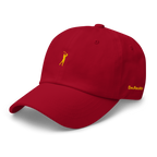 GOLD CLASSIC GOLFER on cotton hat - Dark Grey