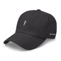 CLASSIC GOLFER on cotton hat - Dark Grey
