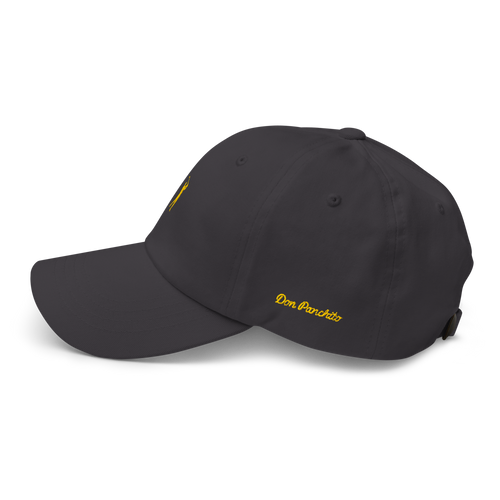 GOLD CLASSIC GOLFER on cotton hat - Dark Grey