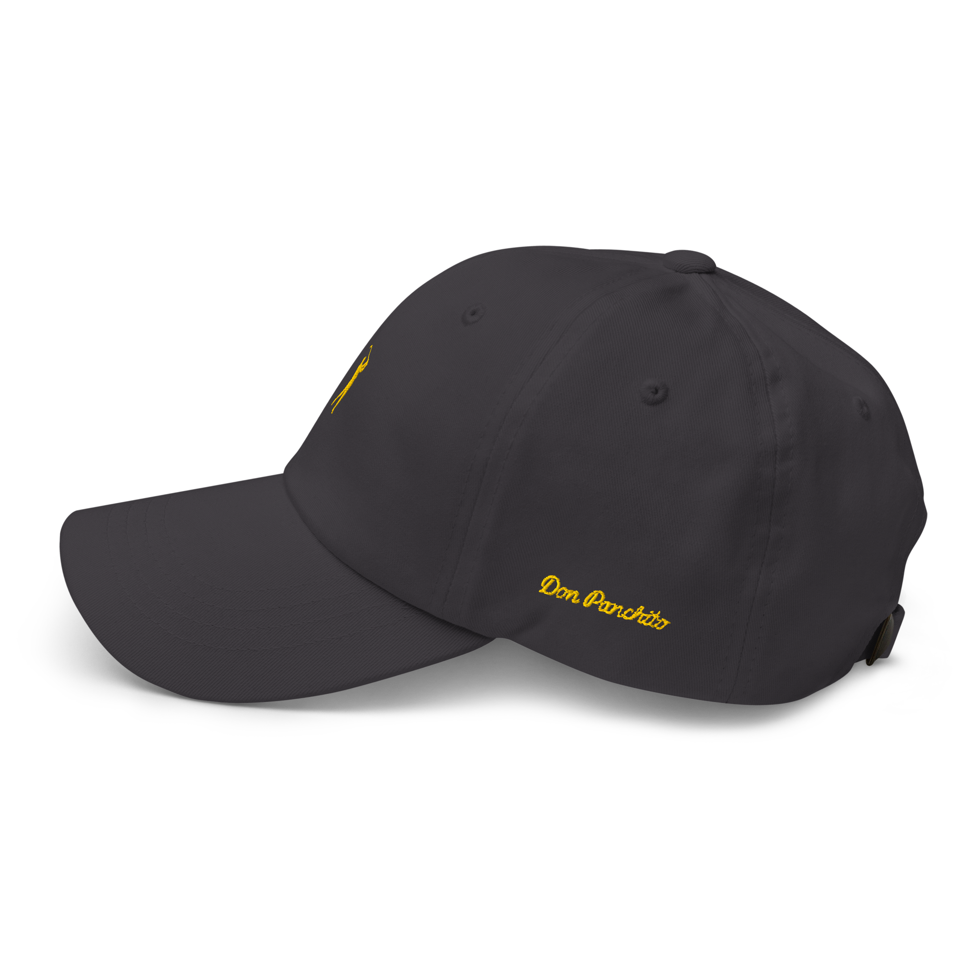 GOLD CLASSIC GOLFER on cotton hat - Stone