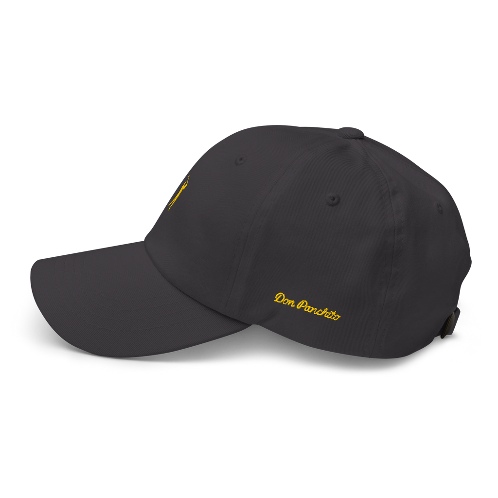 GOLD CLASSIC GOLFER on cotton hat - Dark Green