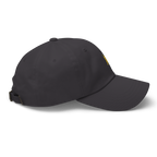 GOLD CLASSIC GOLFER on cotton hat - White