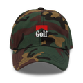 GOLF ADDICTION cotton hat - Green Camo