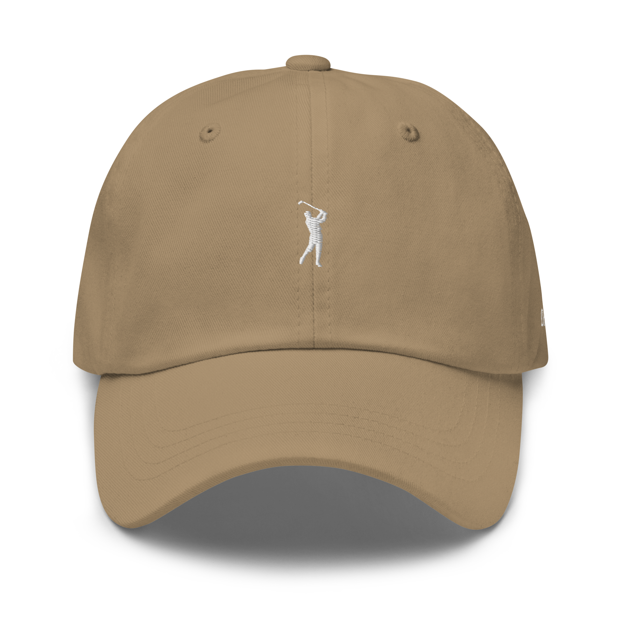 CLASSIC GOLFER on cotton hat - Dark Grey