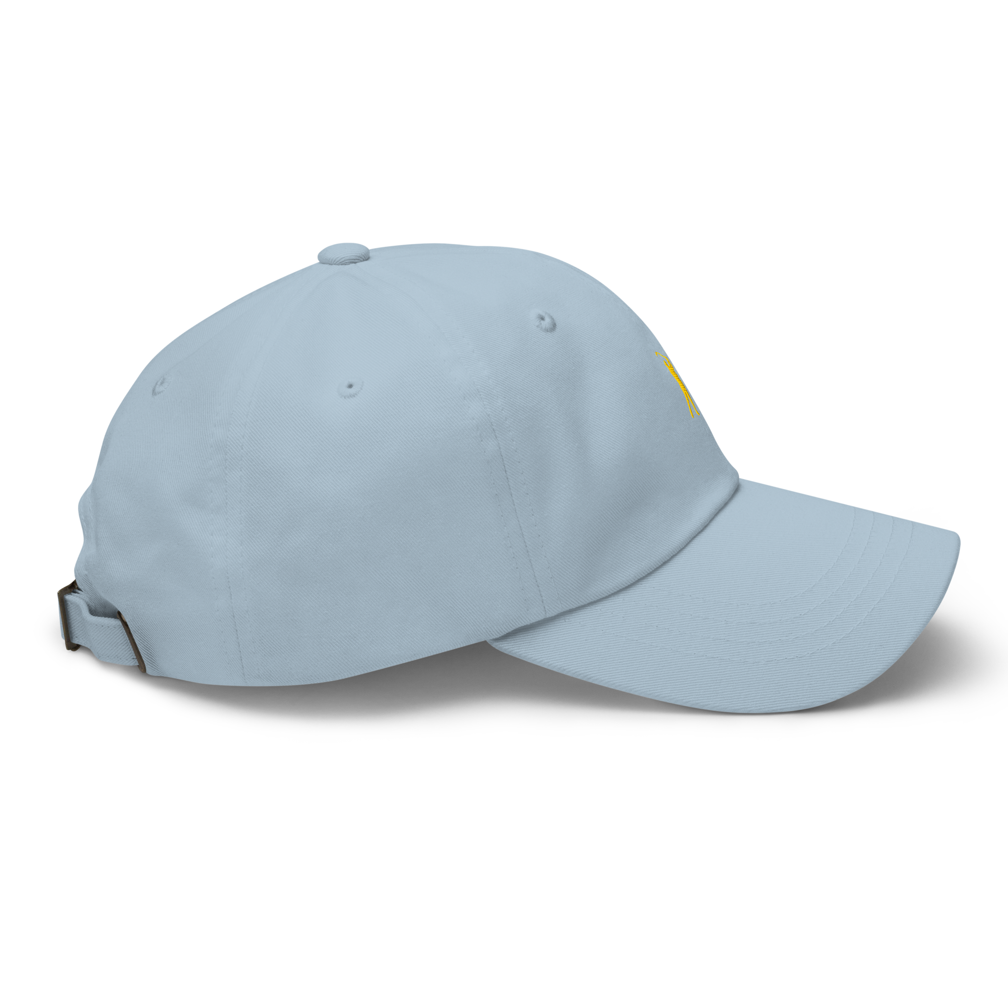 GOLD CLASSIC GOLFER on cotton hat - Dark Grey