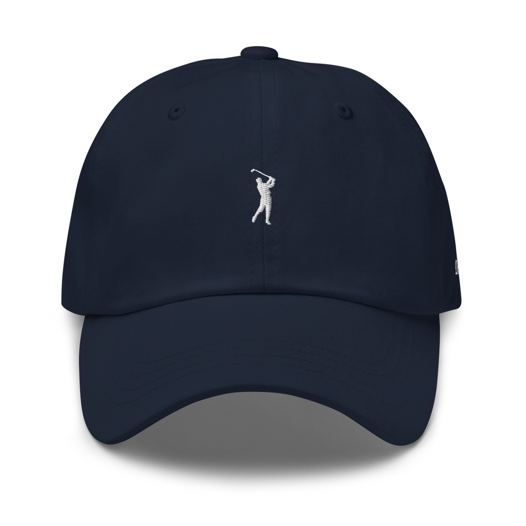 CLASSIC GOLFER on cotton hat - Black