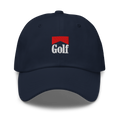 GOLF ADDICTION cotton hat - Navy