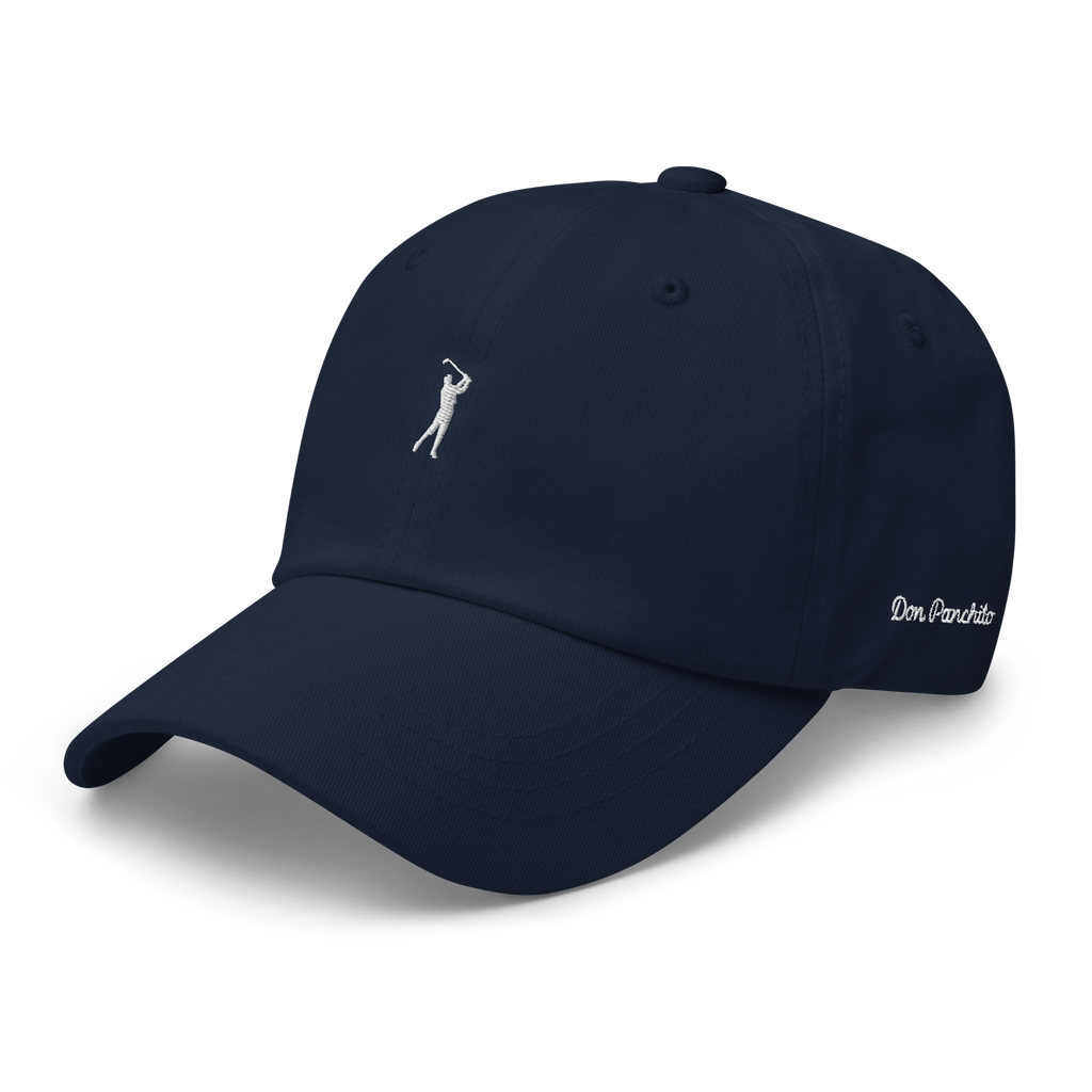 CLASSIC GOLFER on cotton hat - Navy