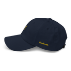 GOLD CLASSIC GOLFER on cotton hat - Stone