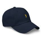 GOLD CLASSIC GOLFER on cotton hat - Dark Green