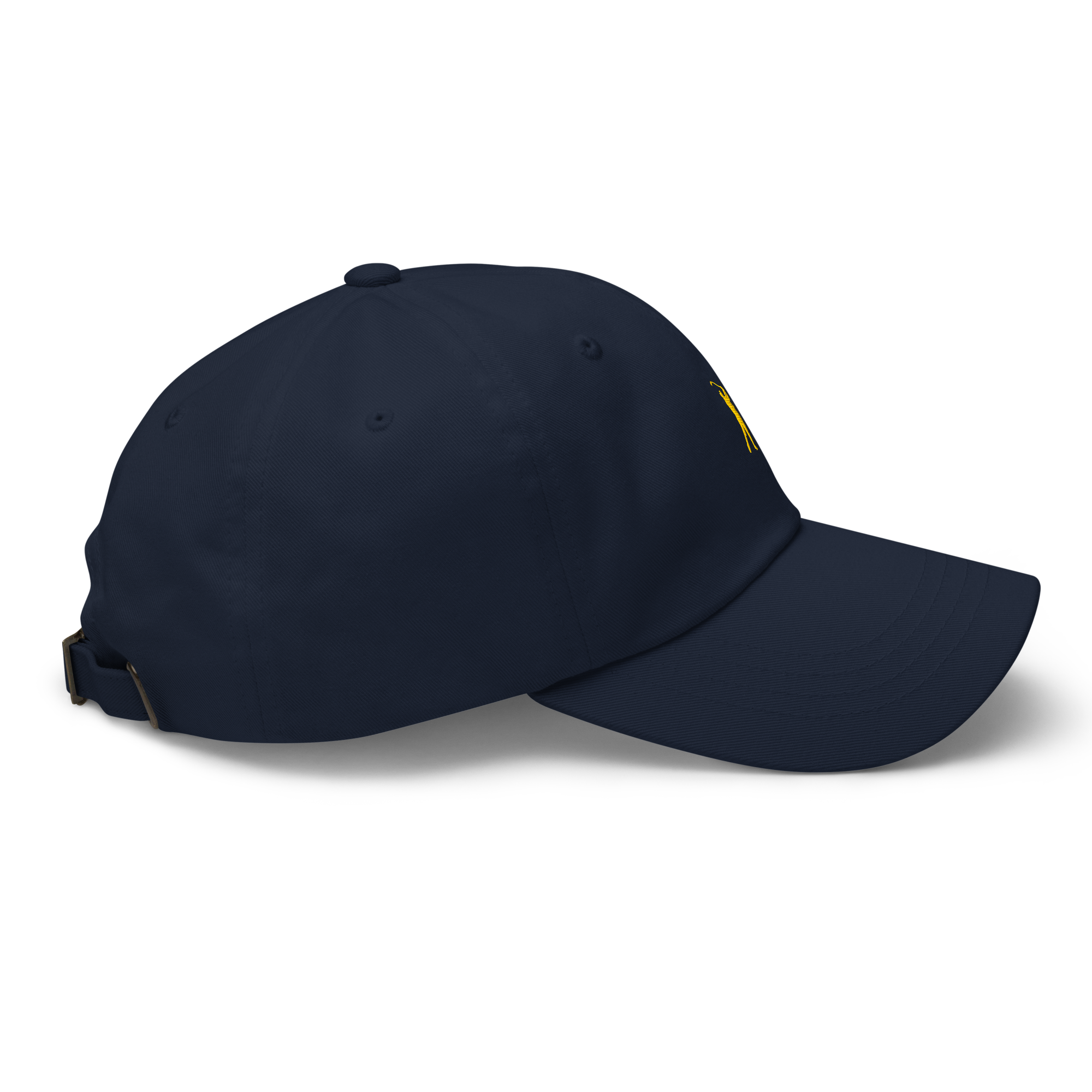 GOLD CLASSIC GOLFER on cotton hat - Khaki