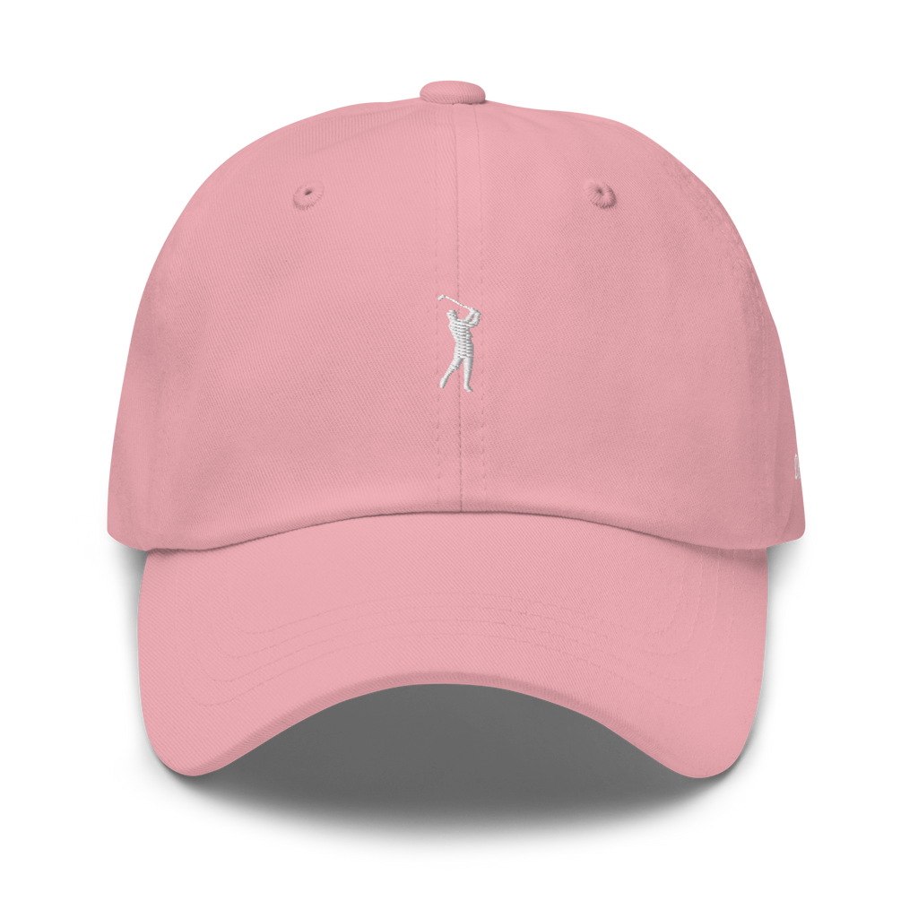 CLASSIC GOLFER on cotton hat - Sunday Red