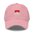 GOLF ADDICTION cotton hat - Pink