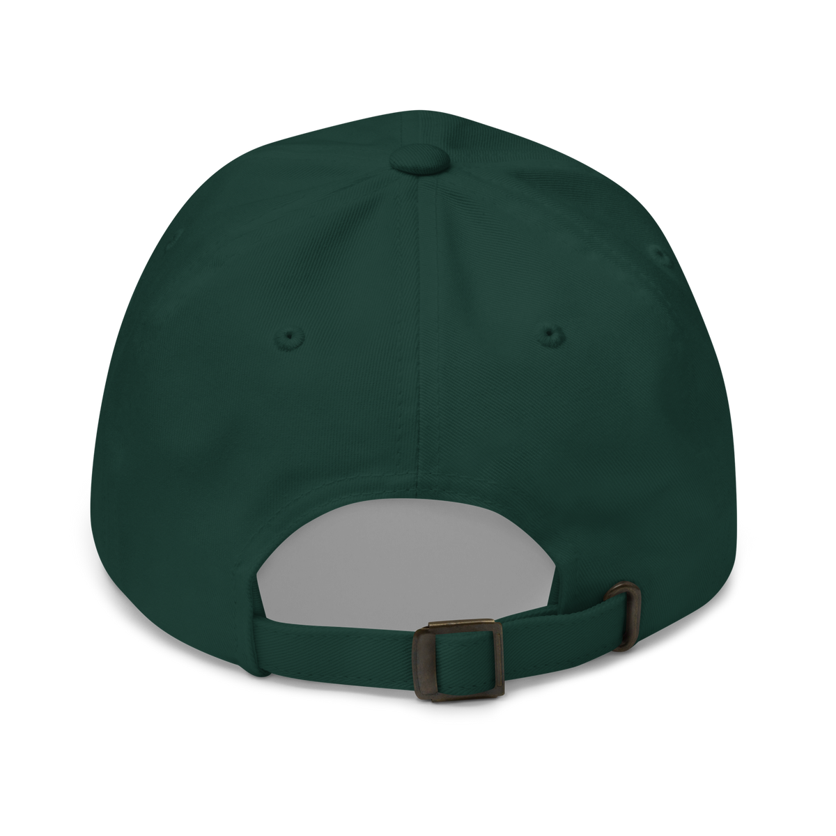 GOLD CLASSIC GOLFER on cotton hat - Dark Green