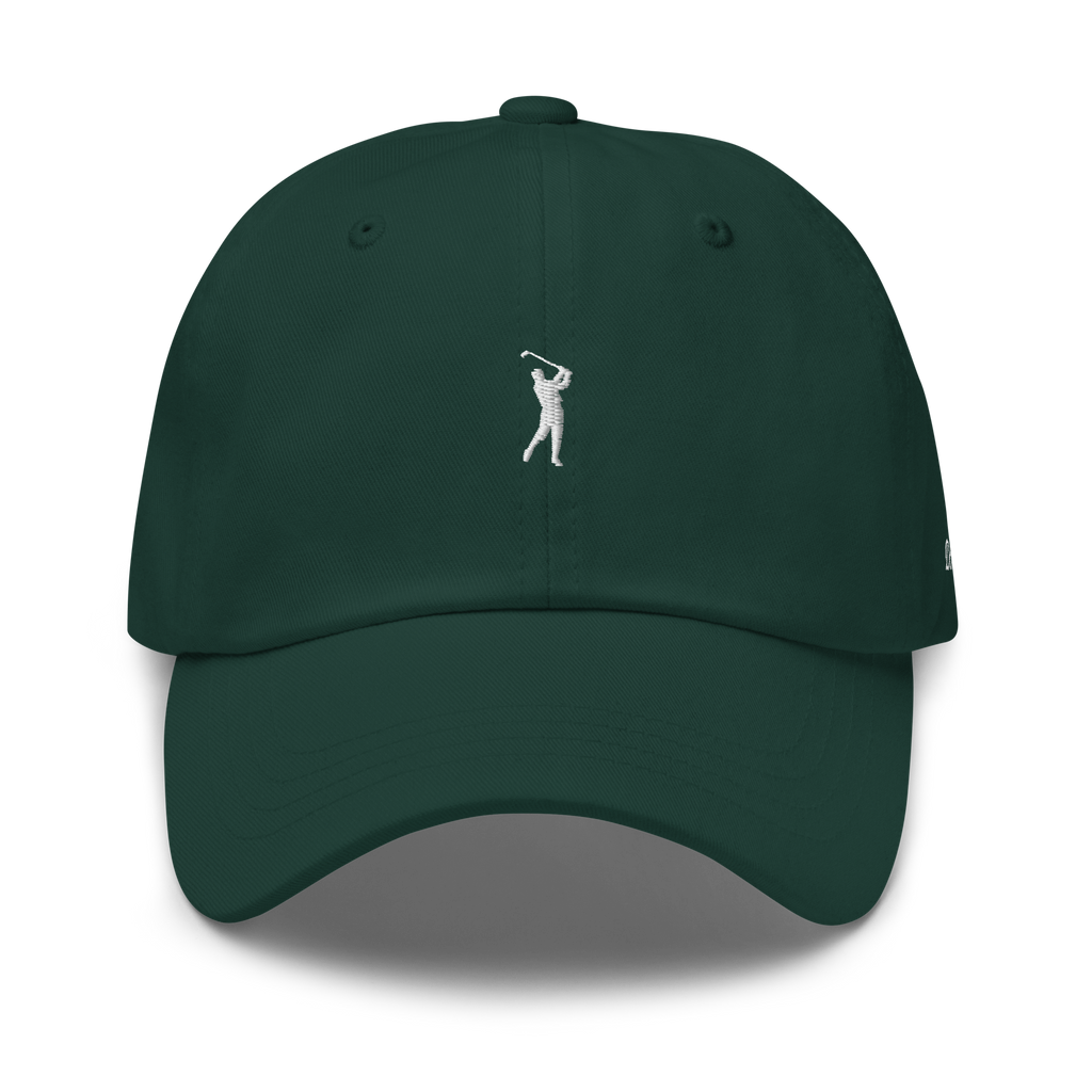 CLASSIC GOLFER on cotton hat - Stone
