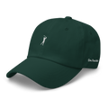 CLASSIC GOLFER on cotton hat - Dark Green