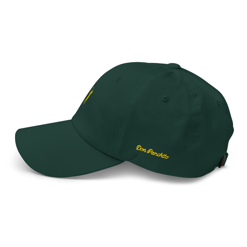 GOLD CLASSIC GOLFER on cotton hat - Dark Grey