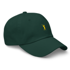 GOLD CLASSIC GOLFER on cotton hat - Light Blue