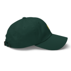 GOLD CLASSIC GOLFER on cotton hat - Black