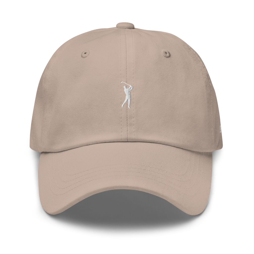 CLASSIC GOLFER on cotton hat - Sunday Red