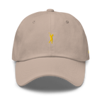 GOLD CLASSIC GOLFER on cotton hat - Light Blue