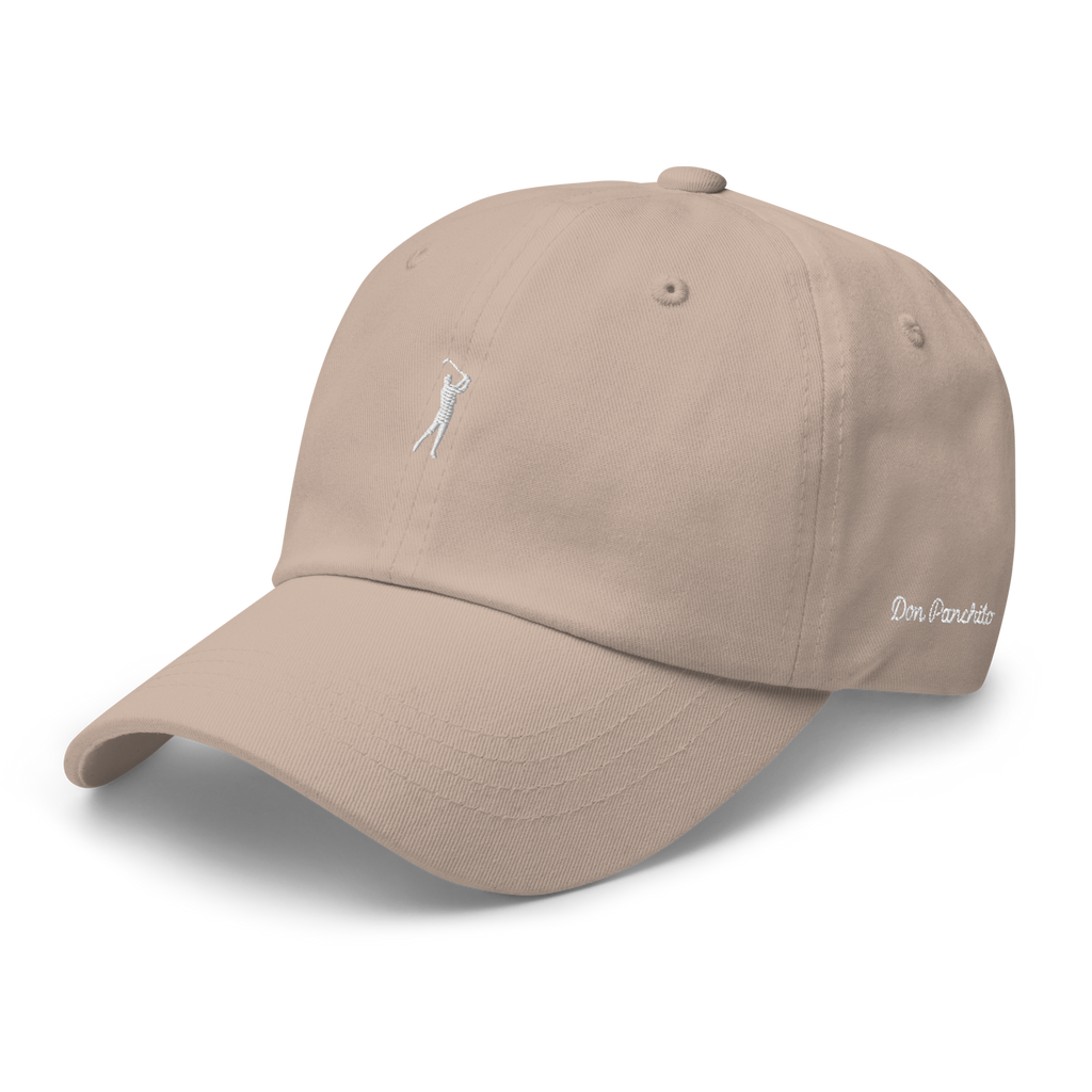 CLASSIC GOLFER on cotton hat - Dark Grey
