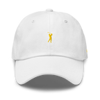 GOLD CLASSIC GOLFER on cotton hat - Light Blue