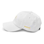 GOLD CLASSIC GOLFER on cotton hat - Stone