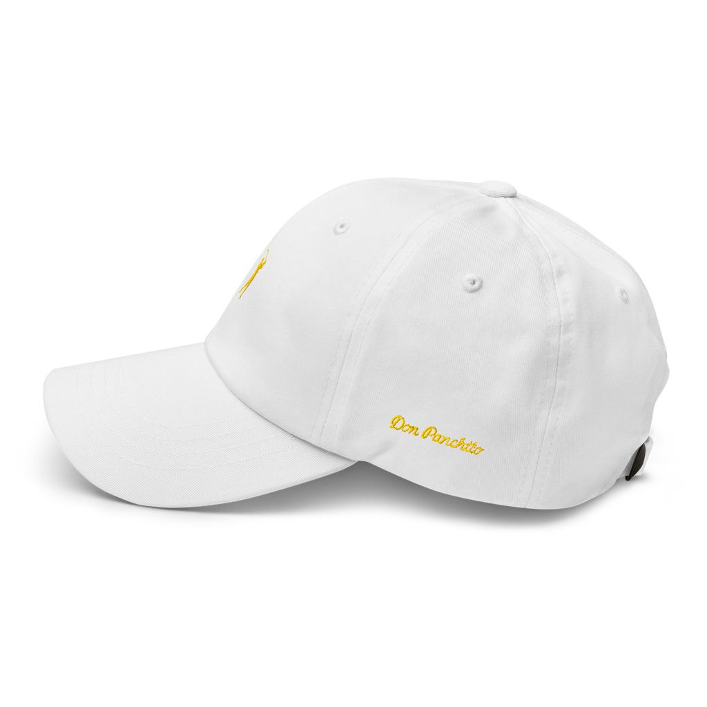 GOLD CLASSIC GOLFER on cotton hat - Navy