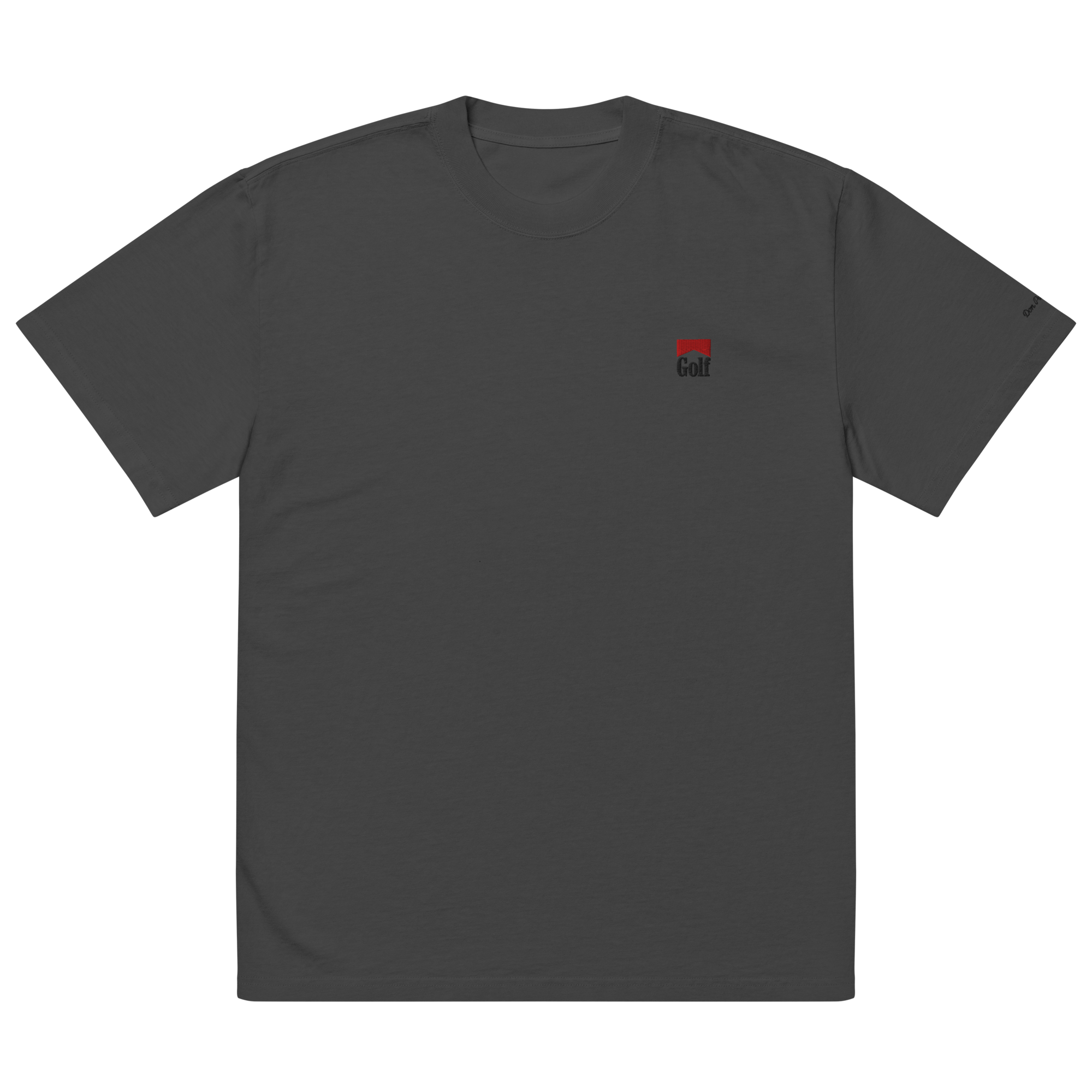 GOLF ADDICTION Oversized Tee - Grey