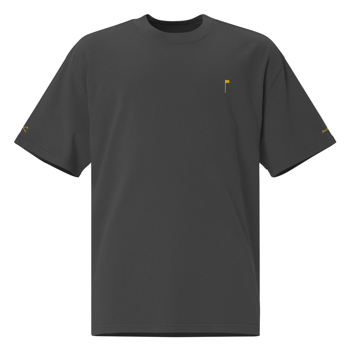YELLOW FLAG Oversized Tee - White