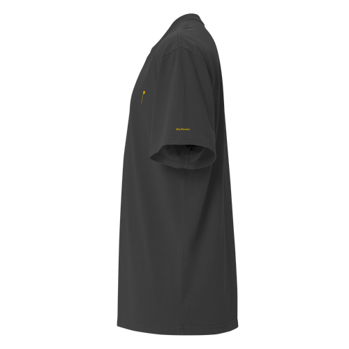 YELLOW FLAG Oversized Tee - Black