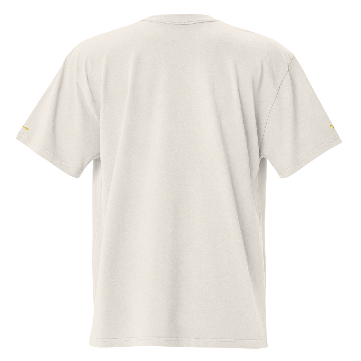 YELLOW FLAG Oversized Tee - Black